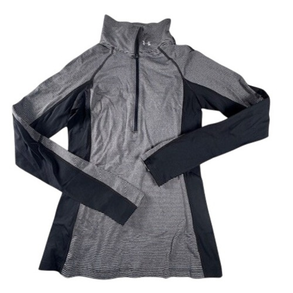 Under Armour Pullover Women's Size Small 1/4 Zipper Gray